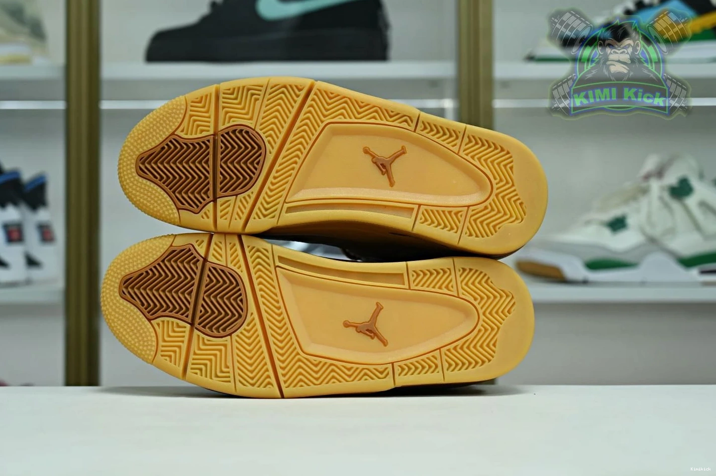Kimikick ginger 1887 Jordan Jordan 4 Air wheat retro Affordable 0610